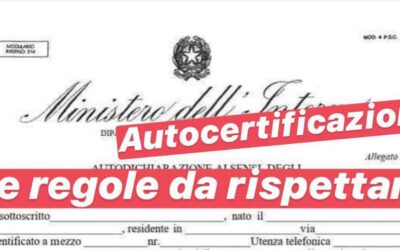 Autocertificazione Istituto Sant’Agata: scaricala qui per spostarti